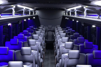Appleton Charter Bus Interior