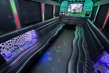 Appleton Limo Bus Interior